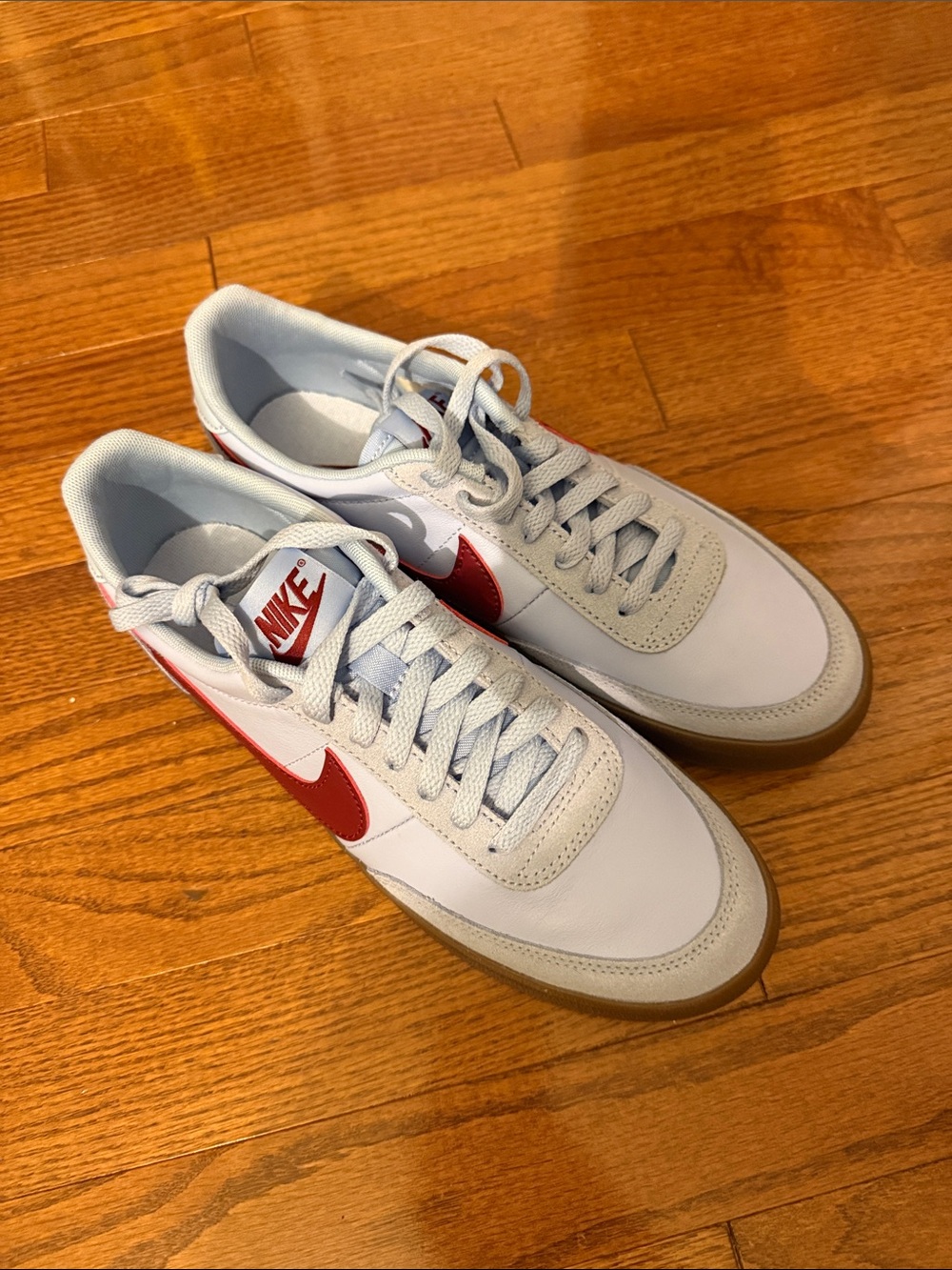 Nike dunk blue  Sneakers with Red Swoosh